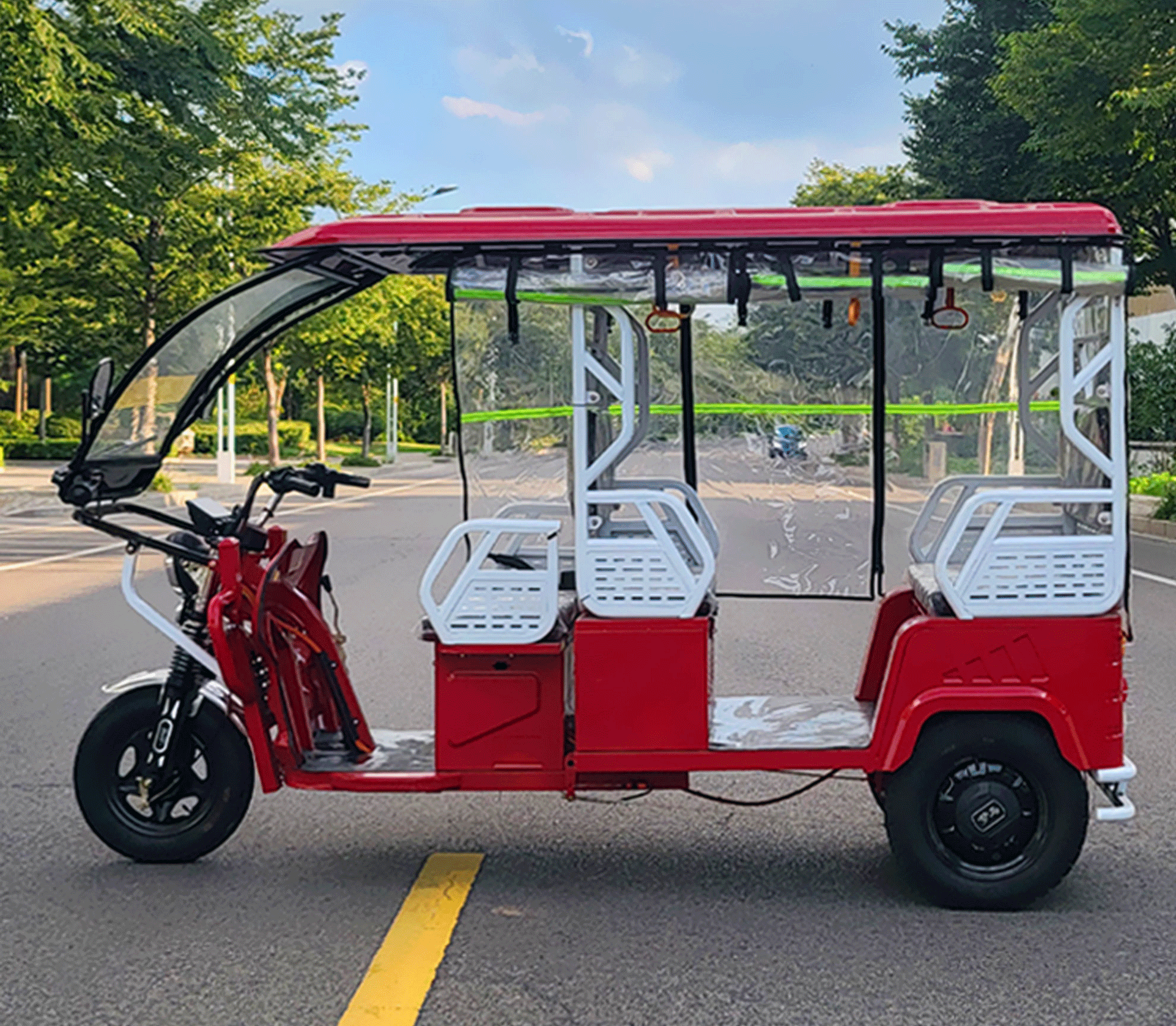 JY-2 elektrisches Fahrgastdreirad1